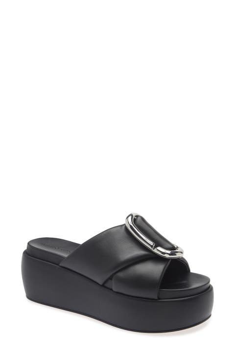 The Pop J Marc Platform Wedge Slide Sandal (Women)