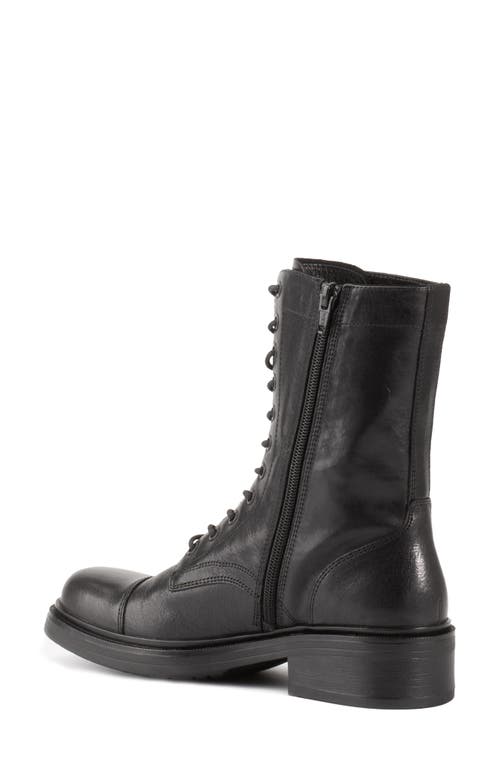 Vagabond Shoemakers Karlie Lace-up Cap Toe Bootie In Black