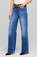 L'AGENCE Scottie High Rise Wide Leg Jeans