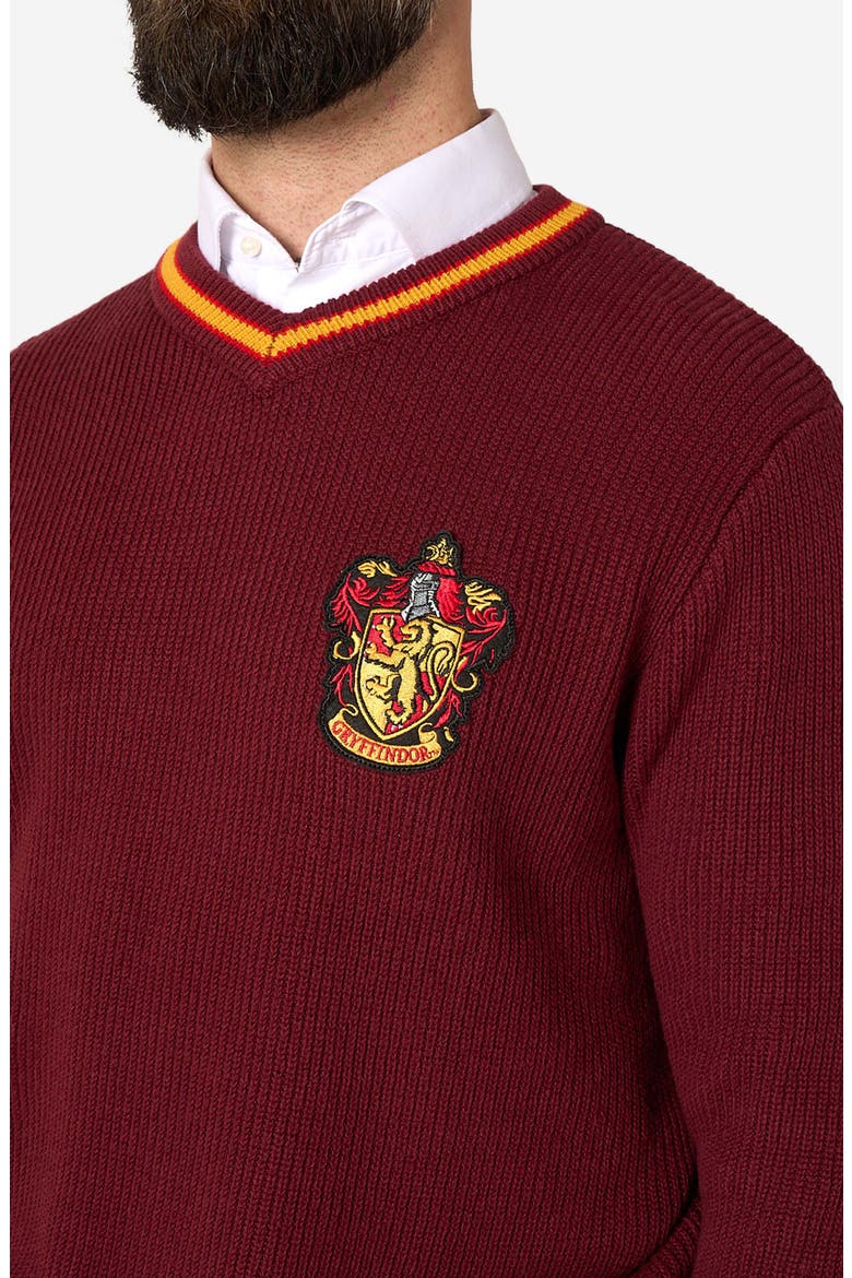 Harry Potter Gryffindor Sweater, Alternate, color, RED
