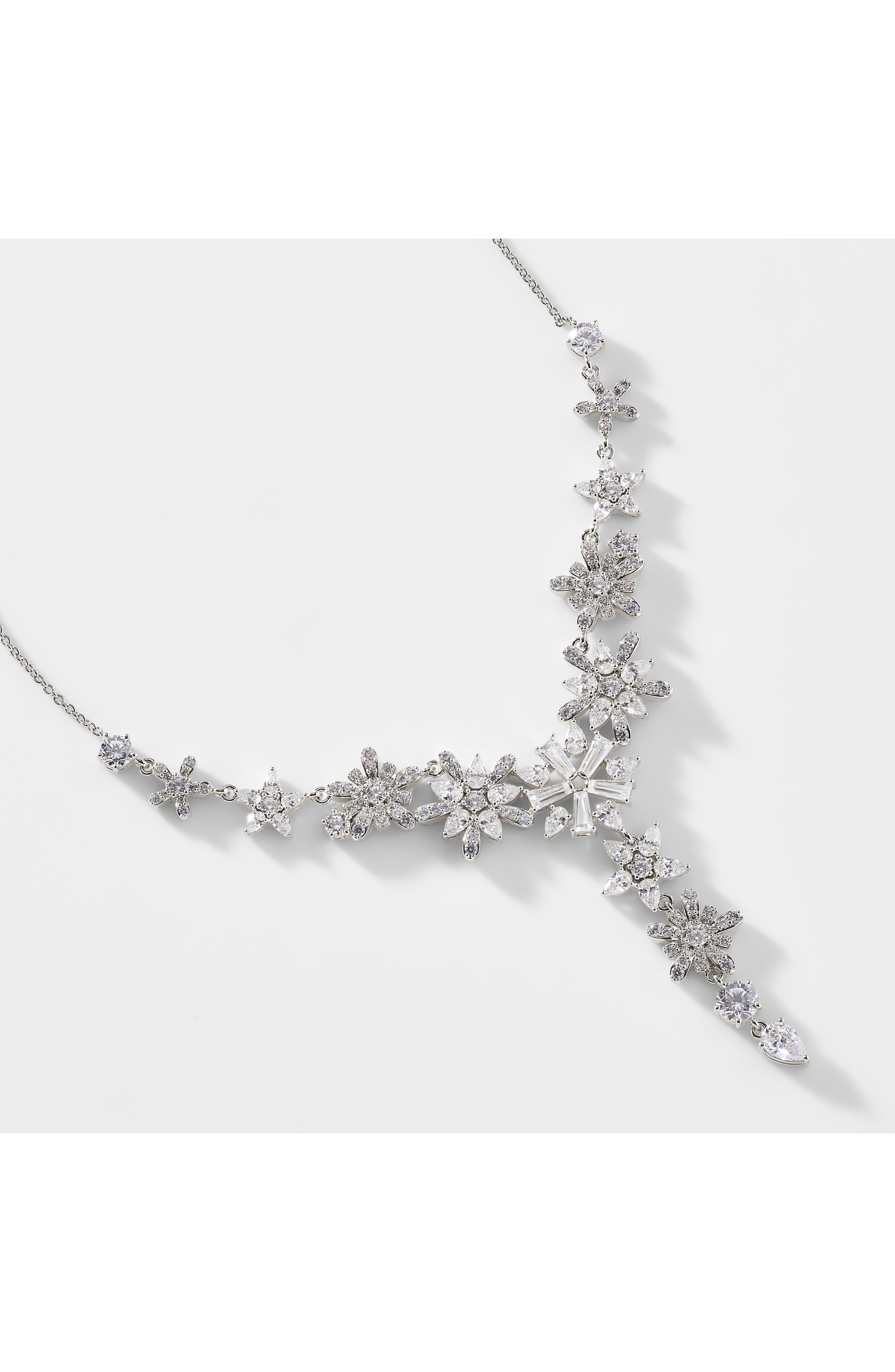 Nadri Freya Drama Flower Y-Necklace (Women) | Nordstromrack