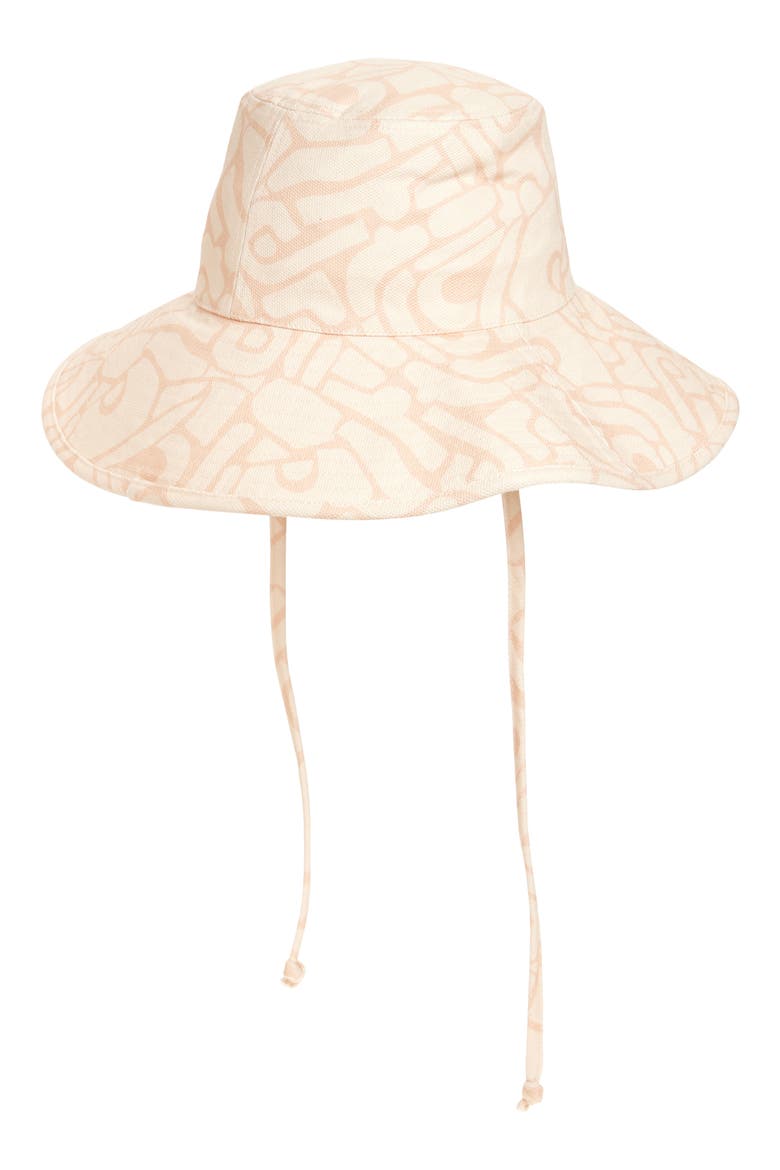 Holiday Canvas Bucket Hat, Main, color, DUSTY ROSE