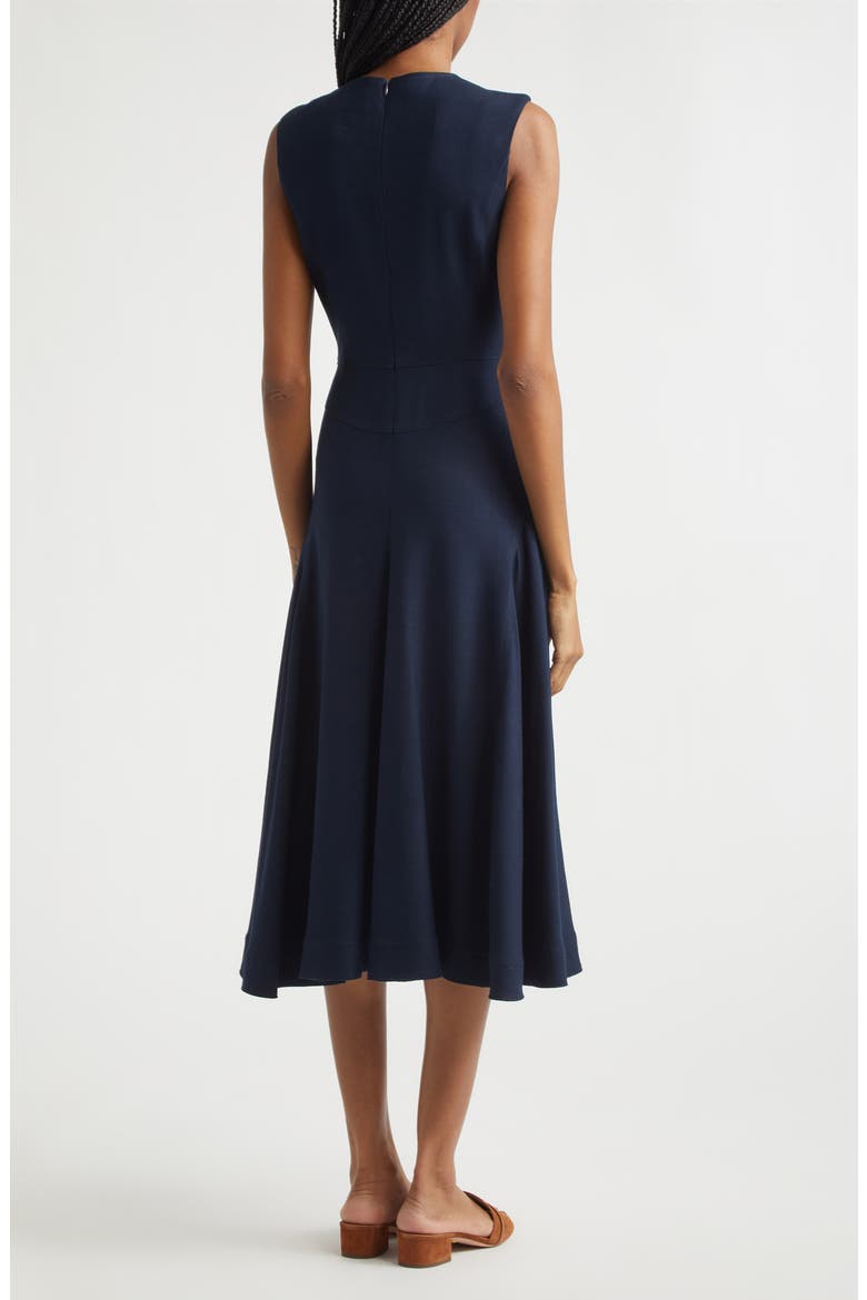 Karrigan Midi Dress, Alternate, color, NAVY