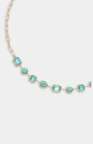 Stella & Dot Naomie Paperclip Tennis Necklace