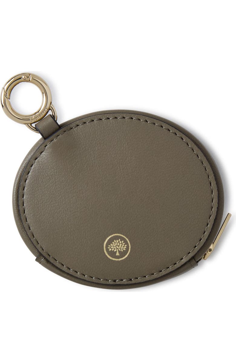 Mulberry Zipped Case Keyring, Alternate, color, Linen Green