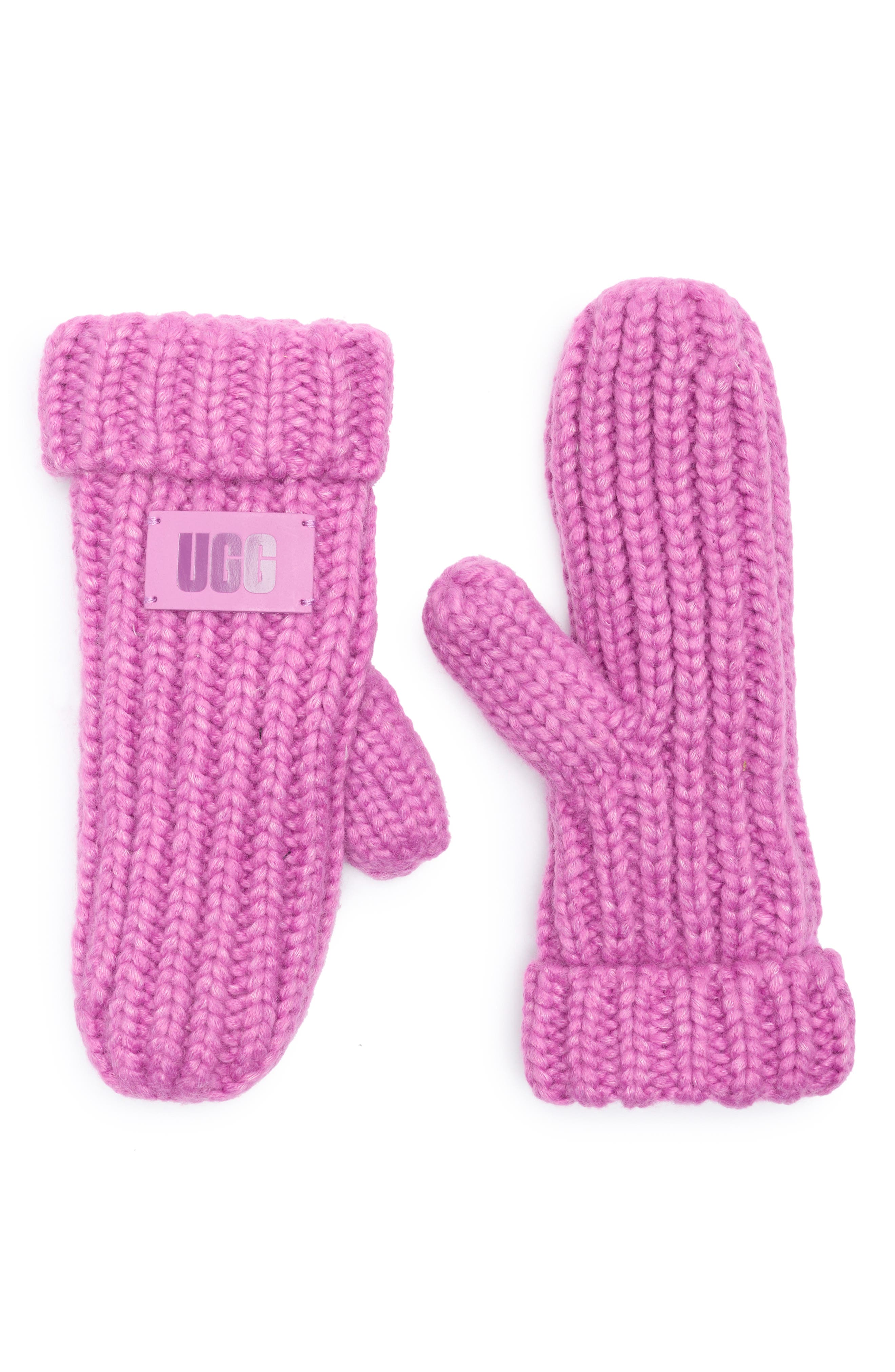 UGG® Kids' Chunky Knitted Mittens