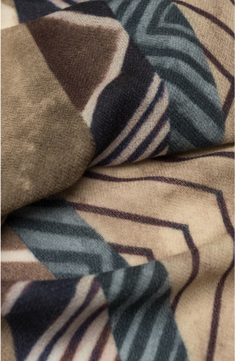 Elizabetta Corvara - Wool Scarf, Alternate, color, Tan