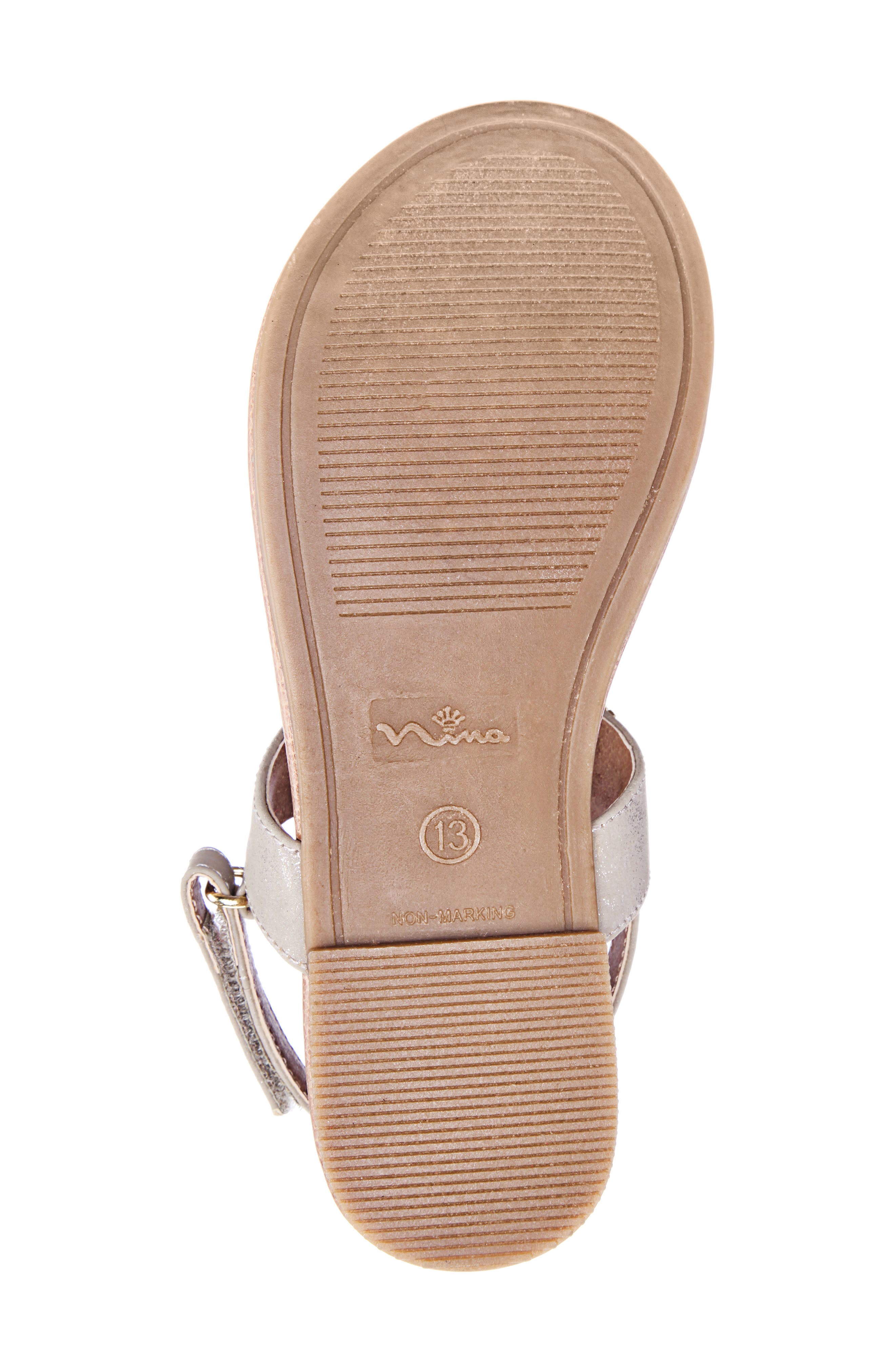 Kellie Thong Sandal, Alternate, color, PLATINO METALLIC