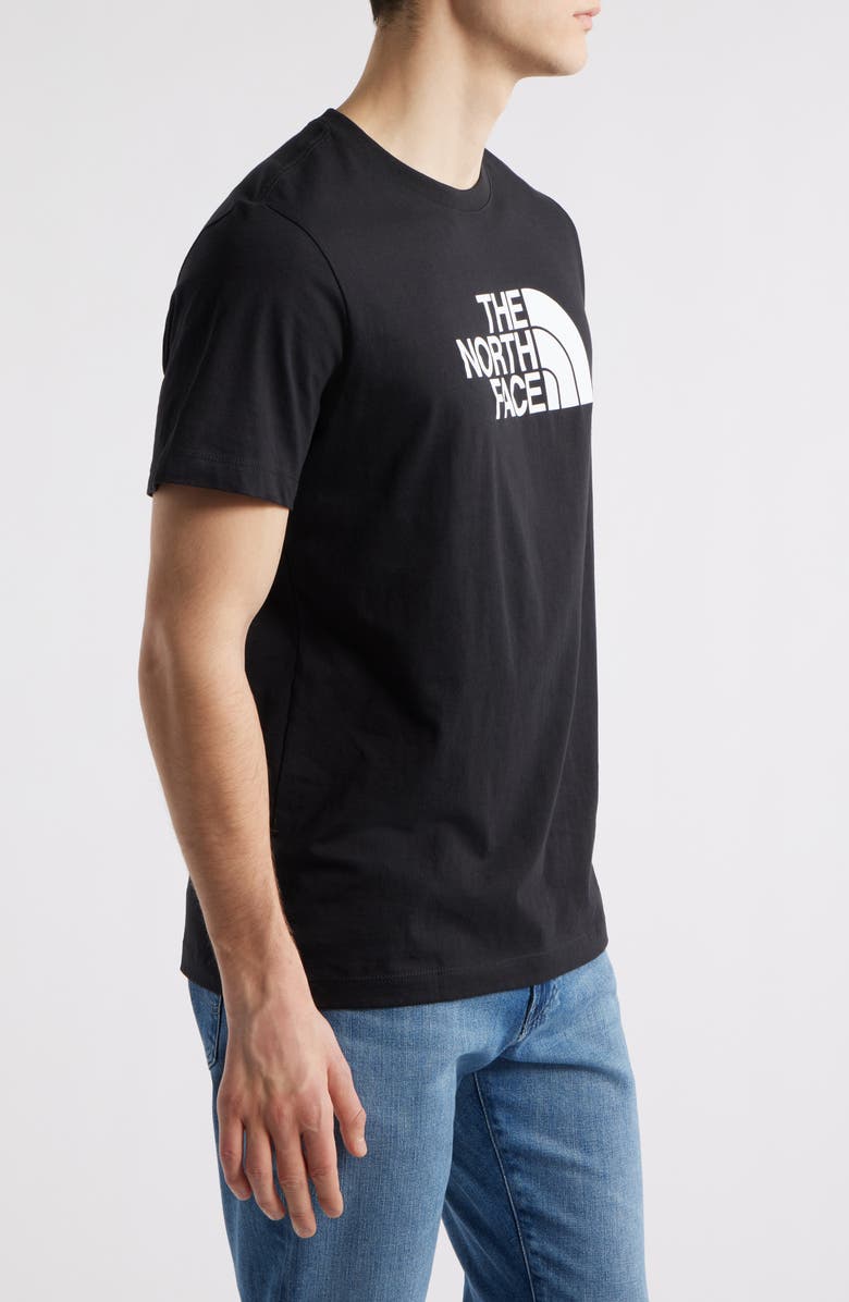 The North Face Half Dome Logo Graphic T-Shirt, Alternate, color, Black/ White