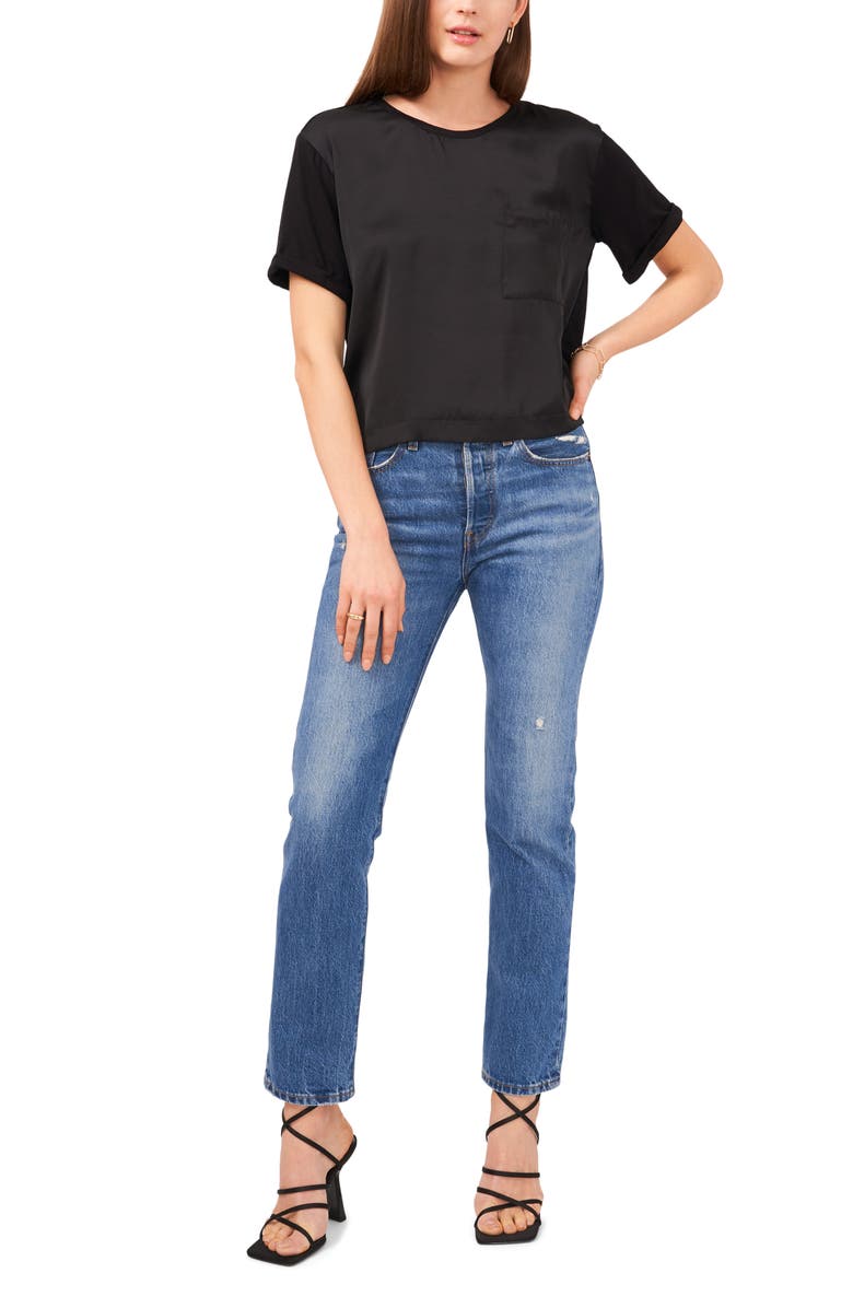 1.STATE Mixed Media T-Shirt, Alternate, color, 