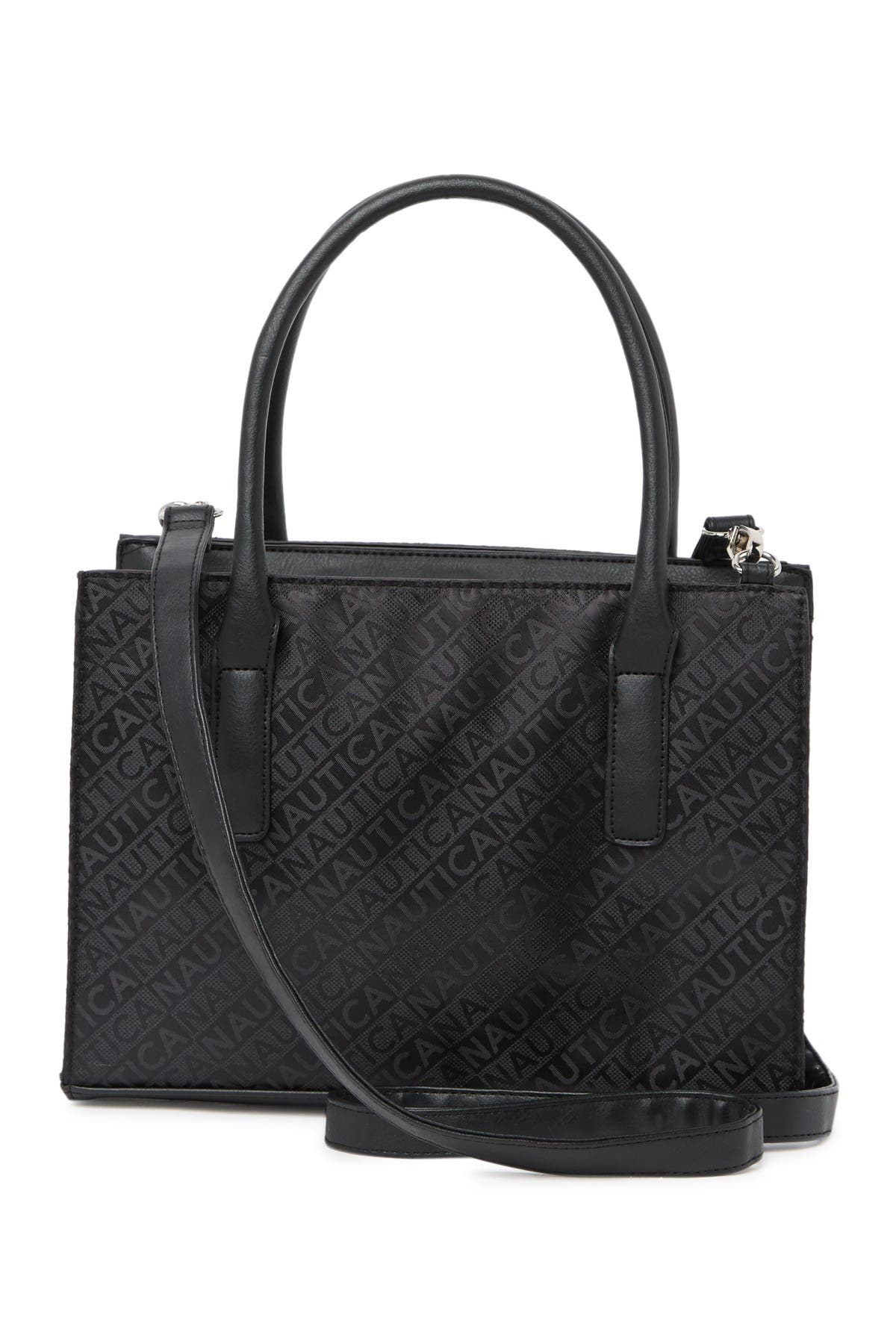 Nautica Sandy Lakeside Jacquard Satchel Bag, Alternate, color, 