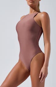 Heroine Sport High Neck Sleeveless Bodysuit