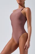 Heroine Sport High Neck Sleeveless Bodysuit