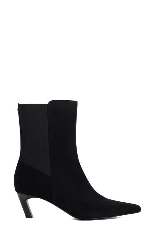 Dune London Orlai Pointed Toe Bootie In Black