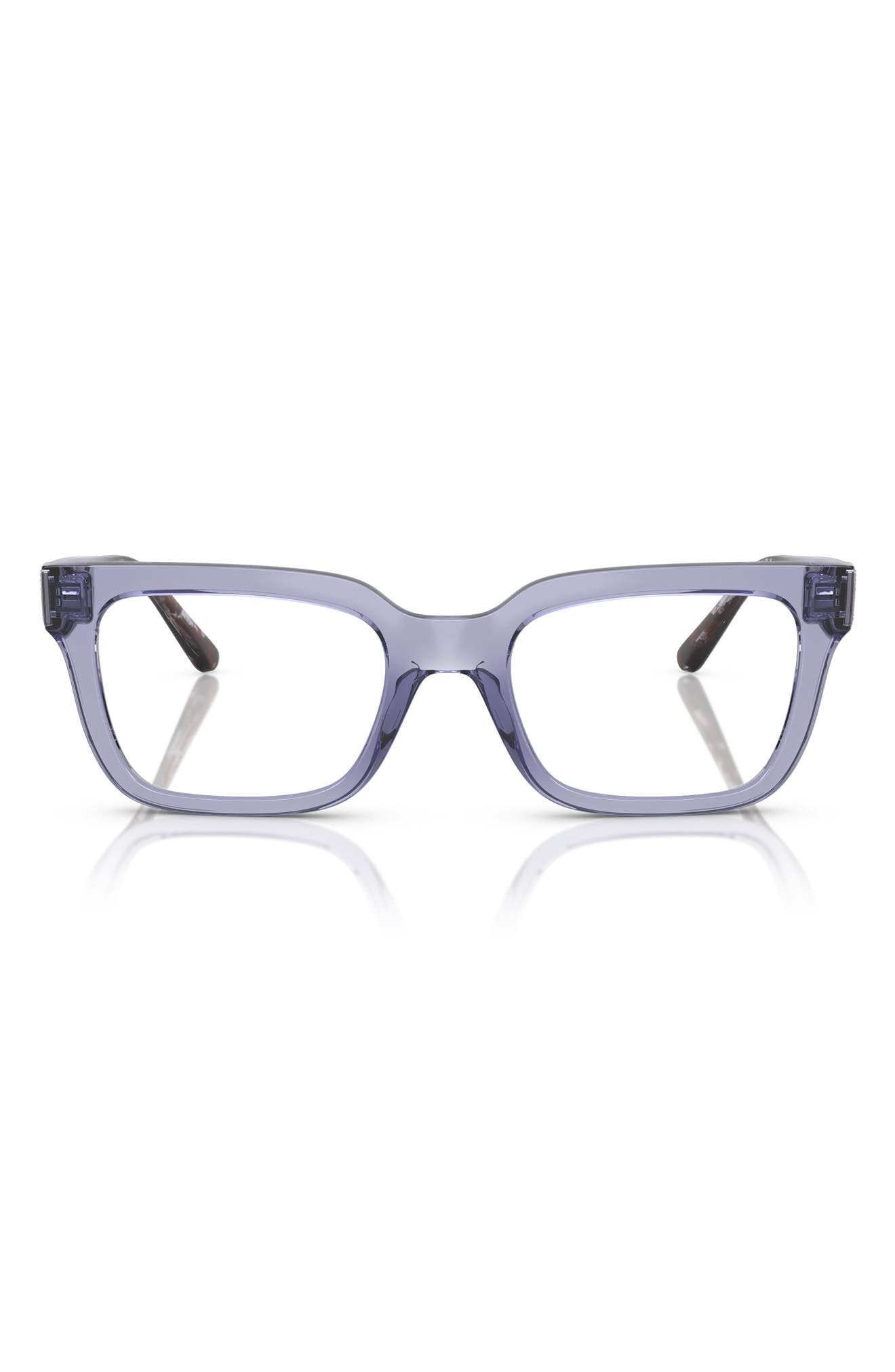 VOGUE 52mm Pillow Optical Glasses in Purple 