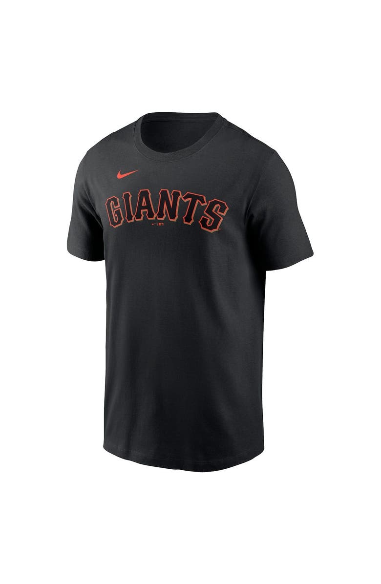 Nike Men's Nike Alyssa Nakken Black San Francisco Giants Name & Number T-Shirt, Alternate, color, Black