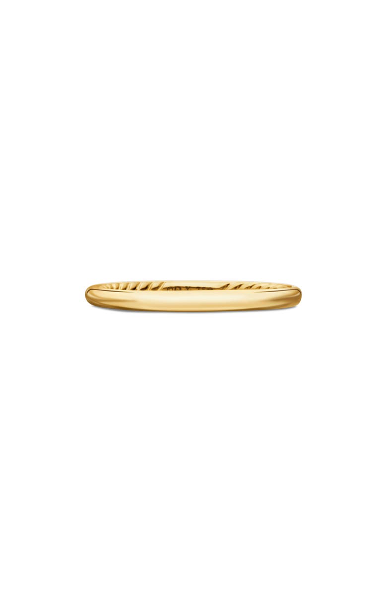 David Yurman DY Eden Band Ring in 18K Yellow Gold, Main, color,