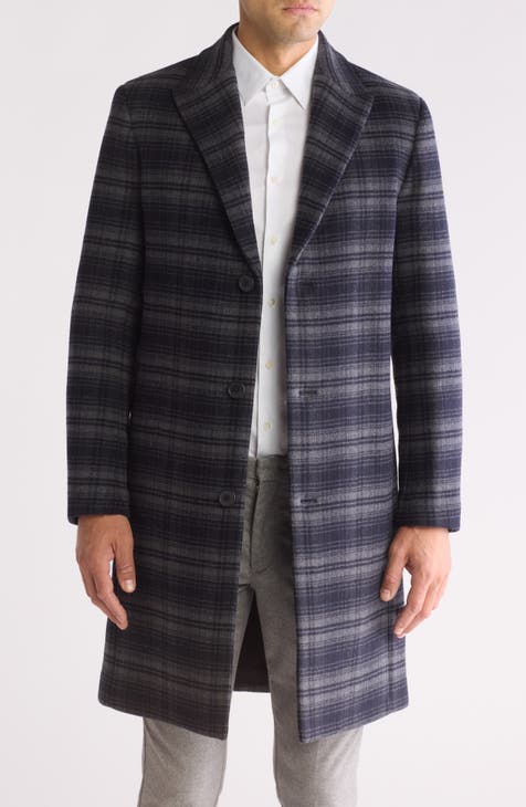 Monroe Plaid Recycled Wool Coat