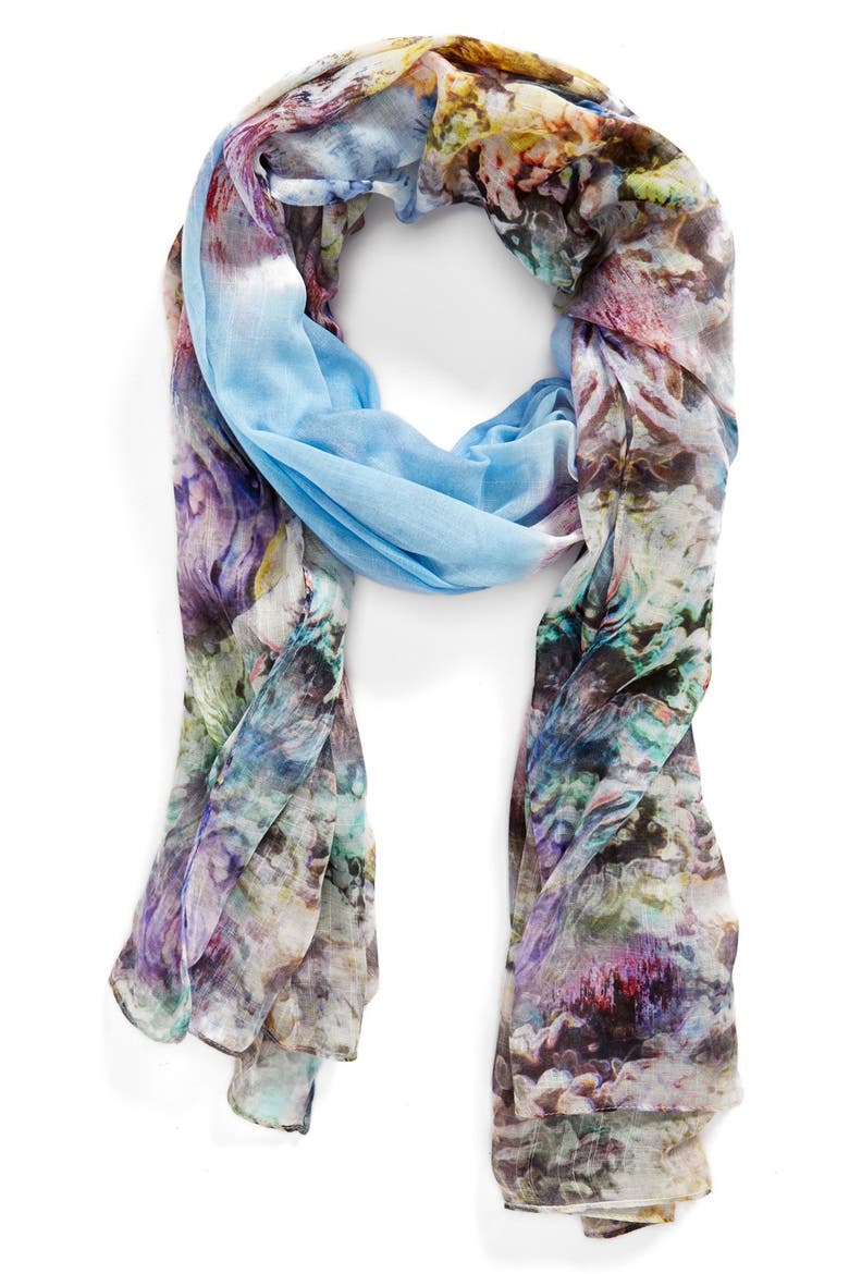 'Coral Reef' Wrap, Main, color, MULTI