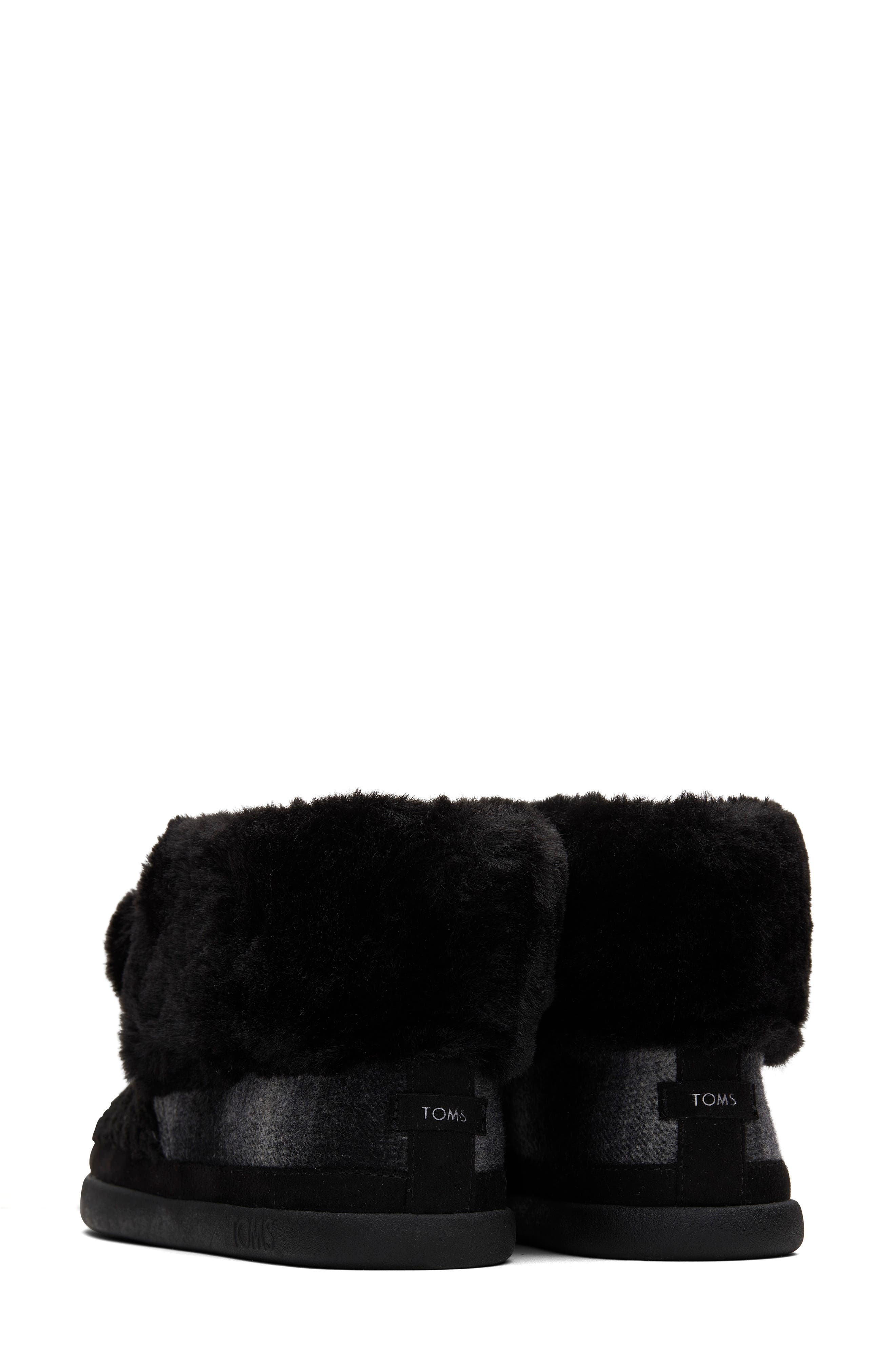 TOMS Celeste Faux Shearling Bootie, Alternate, color, 