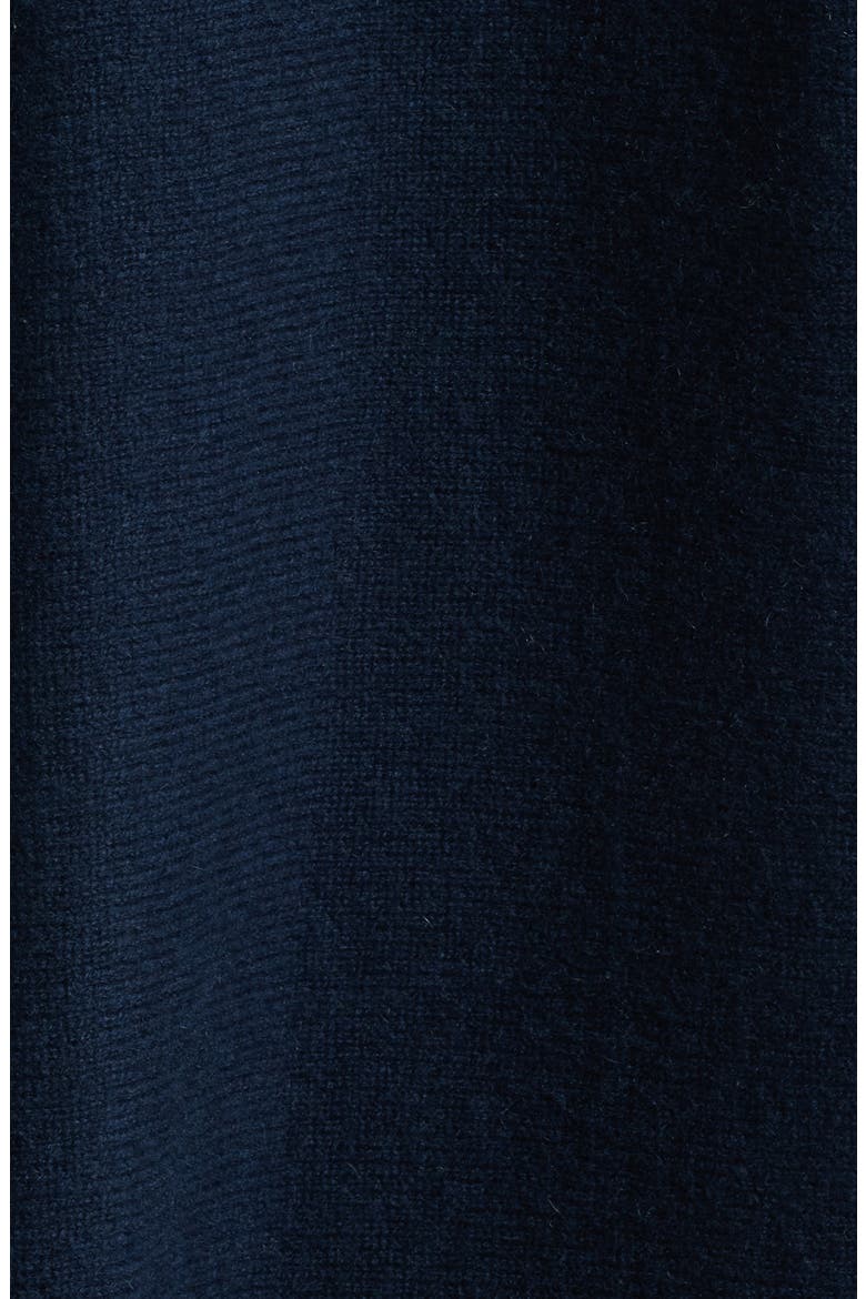 Tipped Cashmere Cape, Alternate, color, TWILIGHT BLUE