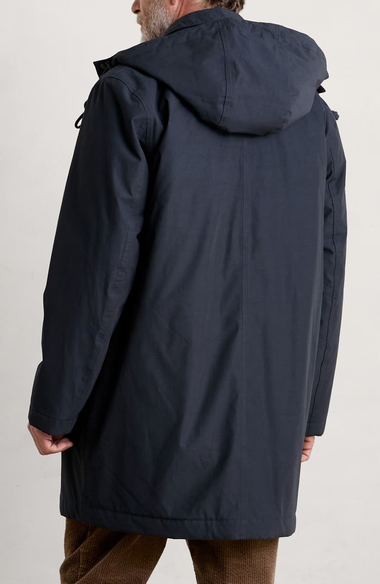 Seasalt Cornwall Stone Wave Waterproof Coat with Removable Hood, Alternate, color, Inkwell