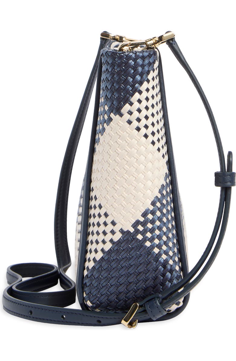 Kate Spade New York woven convertible clutch bag, Alternate, color, Blazer Blue