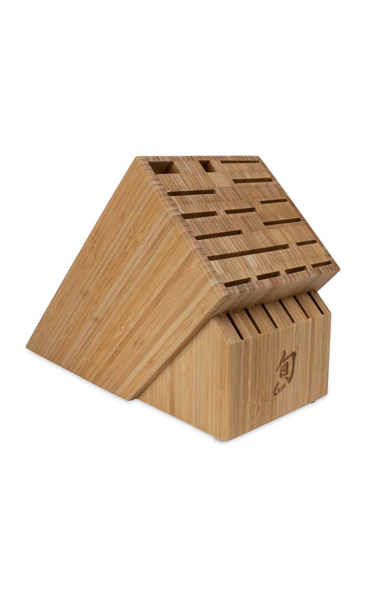 Shun 22 Slot Knife Block, Main, color, Light