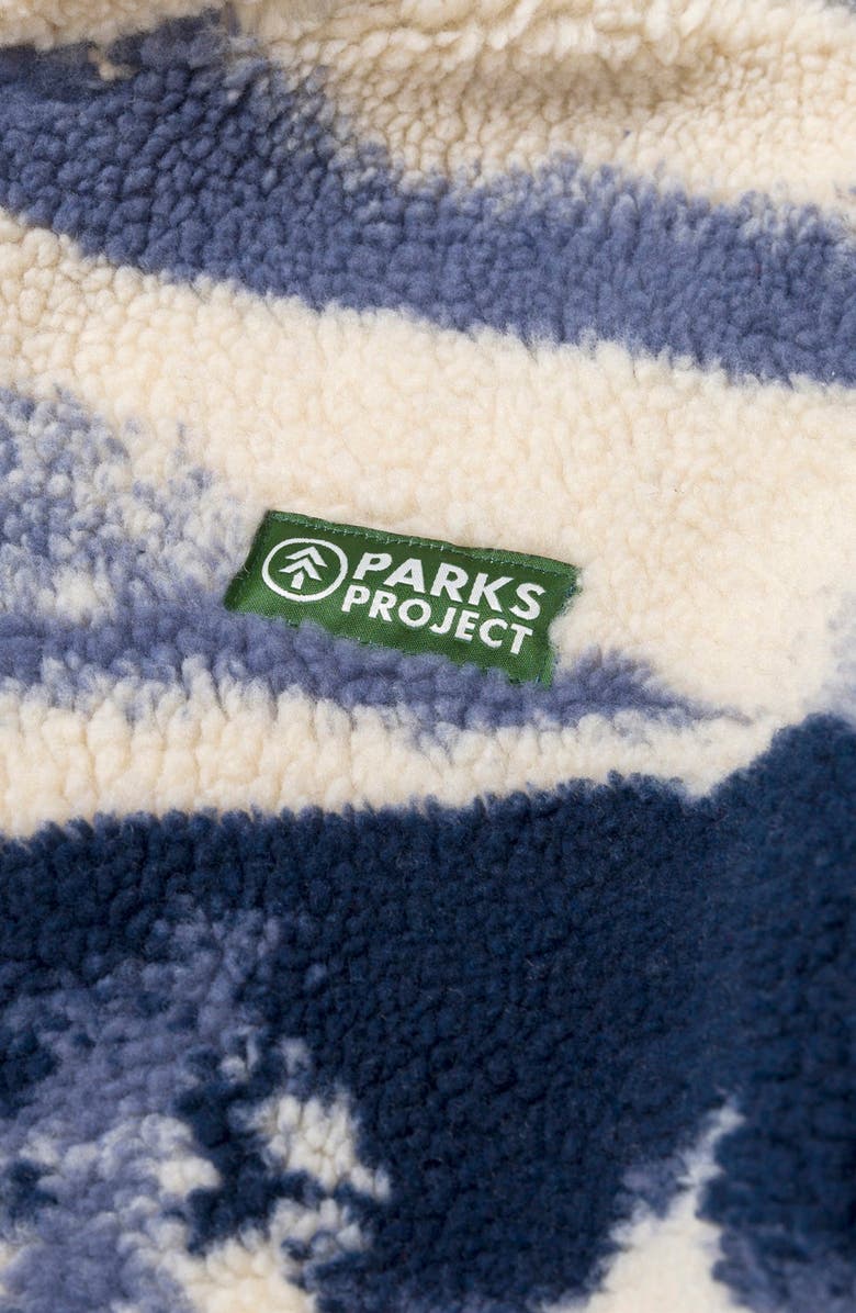 Parks Project Acadia Moose Full Zip High Pile Fleece Jacket, Alternate, color,