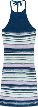 MANGO TEEN Knit Halter Dress
