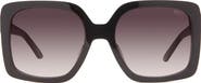 DEZI Harper 24mm Gradient Square Sunglasses