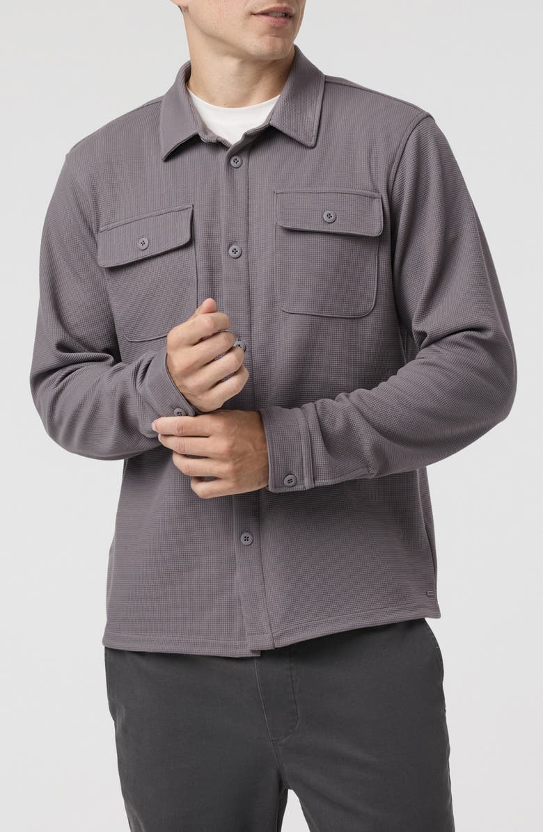 Vuori Waffle Shirt Jacket, Main, color, 