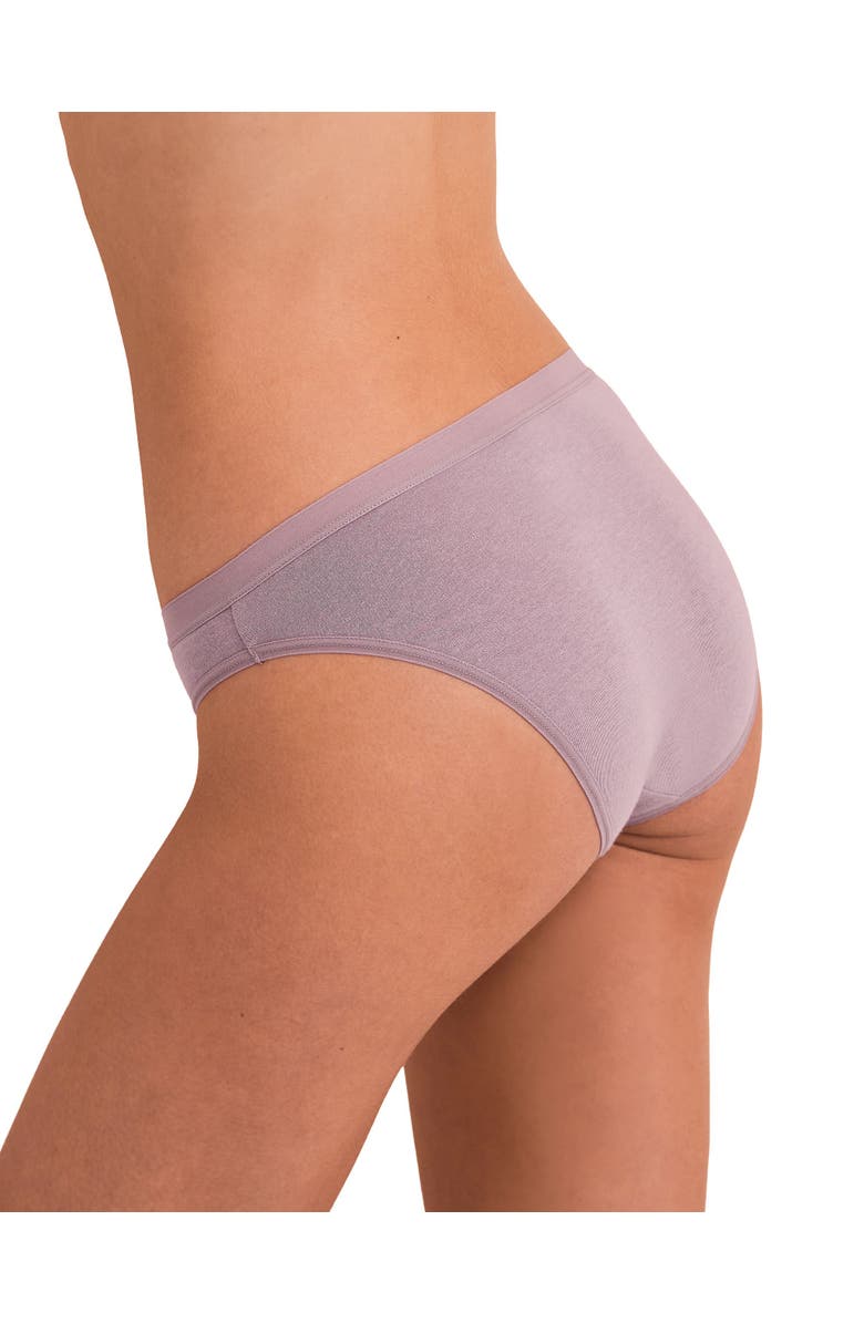 Adore Me Everly Bikini Panties, Alternate, color, Dark Purple
