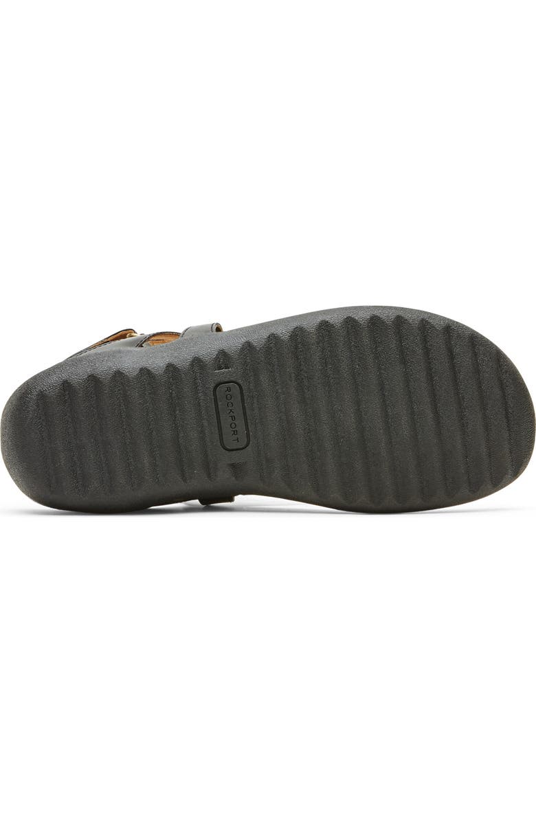 Rockport Ridge Latticed Thong Toe Sandal, Alternate, color,
