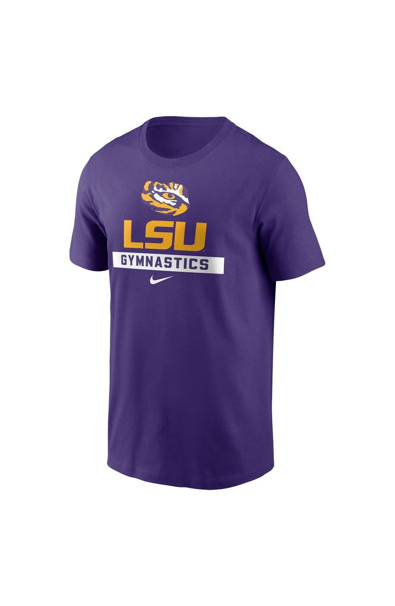 Nike Men's Nike Purple LSU Tigers Gymnastics T-Shirt, Alternate, color, Purple