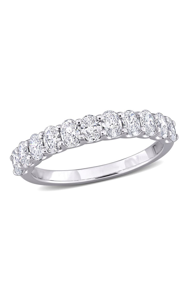Julianna B. 1 CTW Oval Lab-Grown Diamond Band 14k, Main, color,