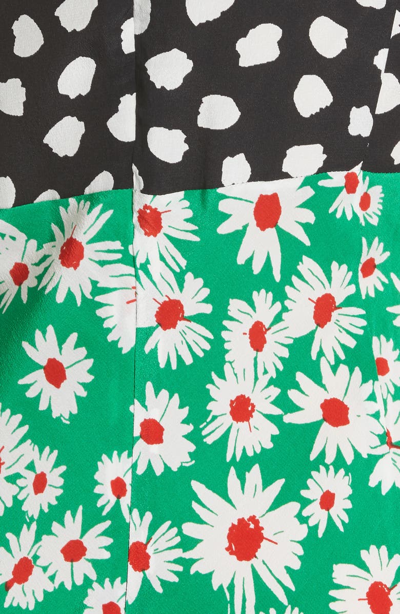 RIXO Marha Mixed Print Dress, Alternate, color, 