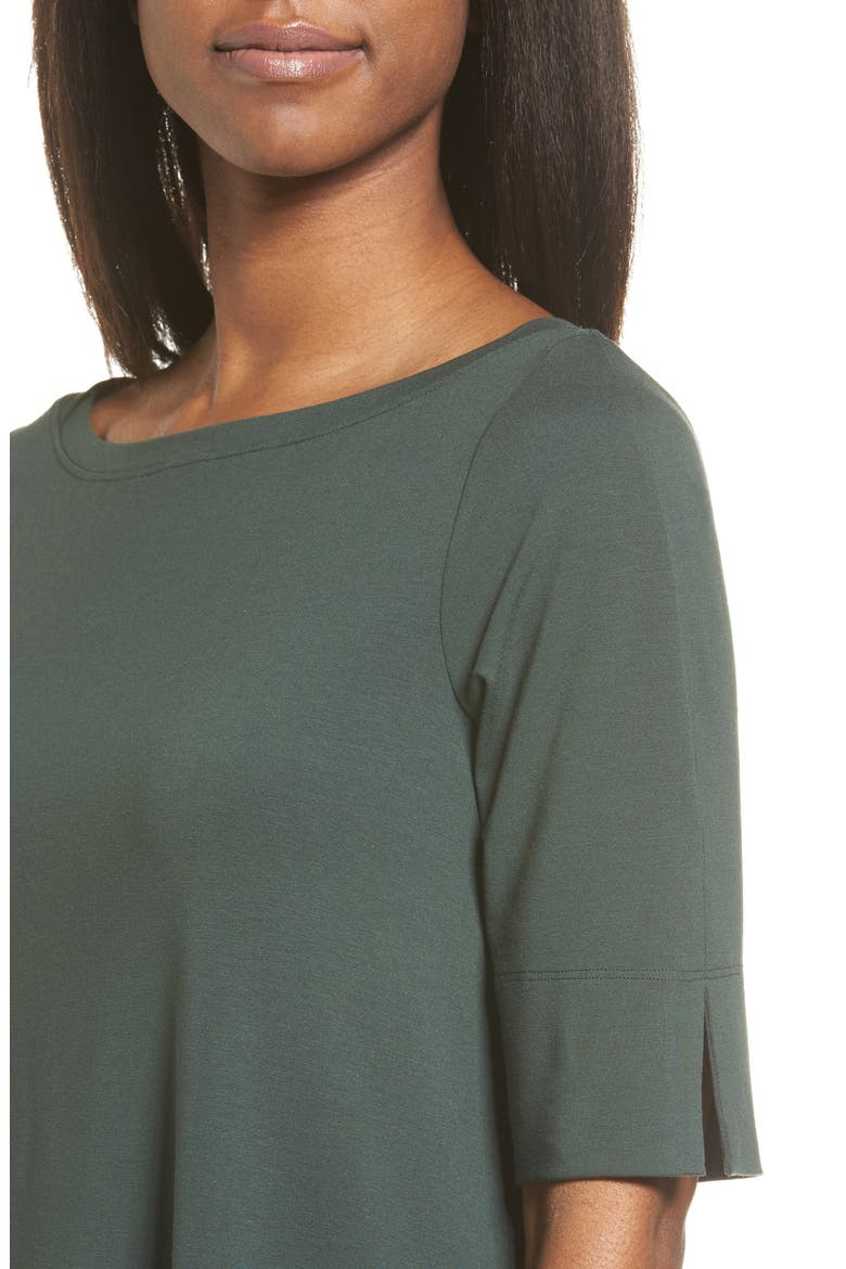 Jersey Shift Dress, Alternate, color, BALSAM