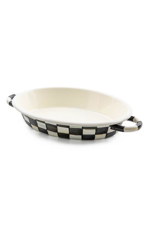 Sterling Check Enameled Steel Gratin Pan