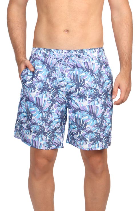 Tropical Palm Swim Shorts
