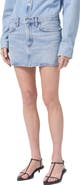 AGOLDE Alek Denim Miniskirt