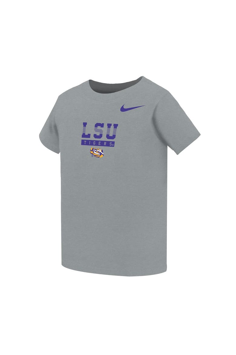 Toddler Nike Gray LSU Tigers Name Bar Legend Dri-FIT T-Shirt, Main, color, Gray