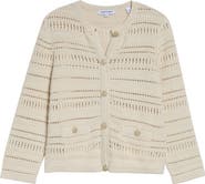 Veronica Beard Bellingham Pointelle Cardigan