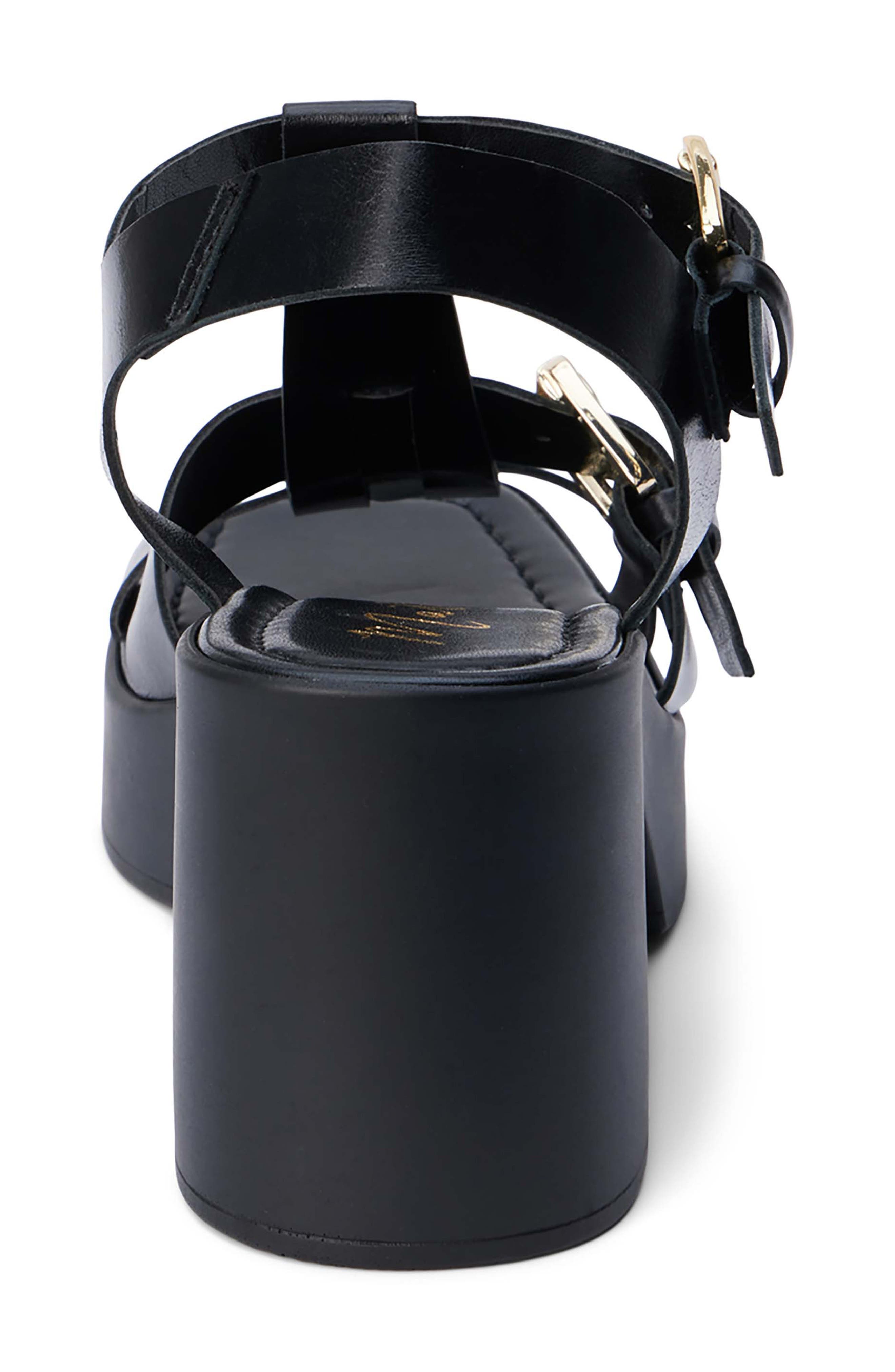 Matisse Harrison Platform Sandal, Alternate, color, Black