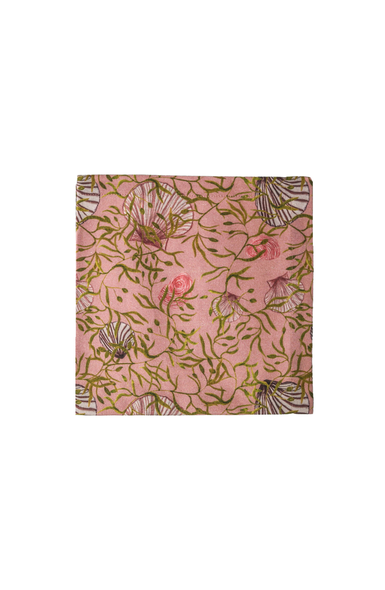 Sophie Williamson Design Napkins Mussels from Brussels Offcut Version - Set of 6, Alternate, color, Pink