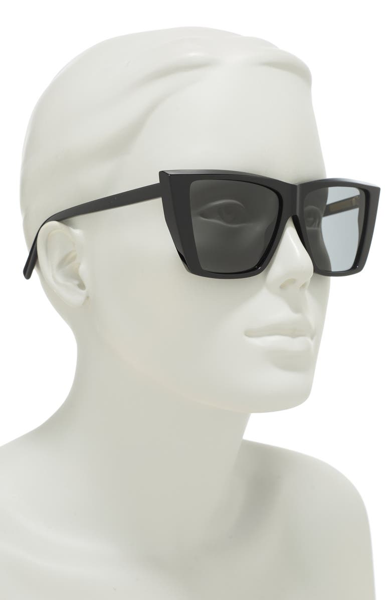 SPORTMAX 56mm Butterfly Sunglasses, Alternate, color, 