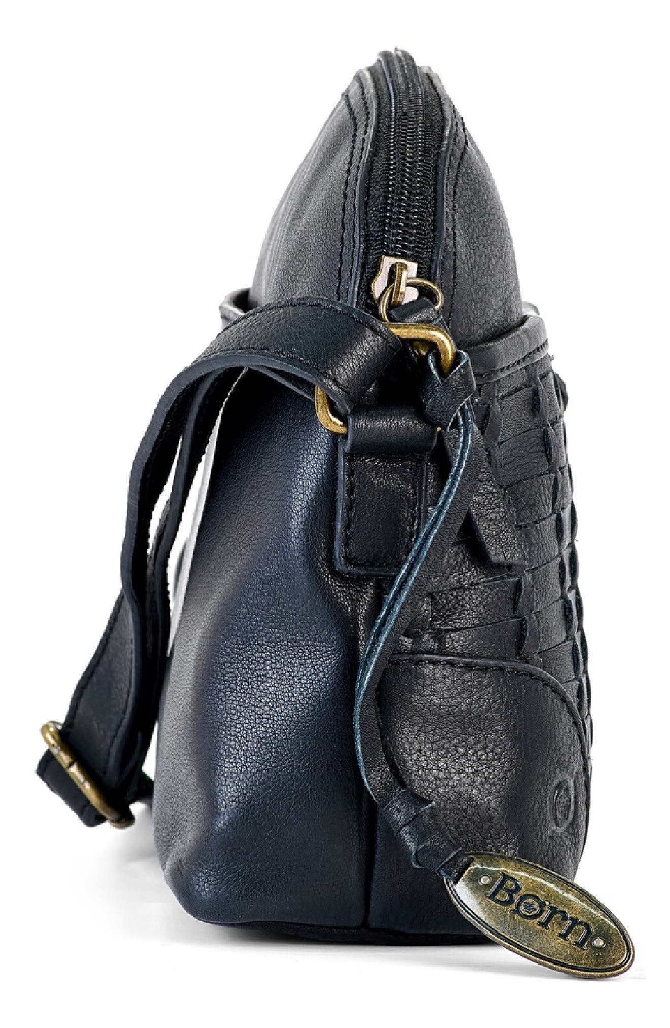 Børn Easton Leather Dome Crossbody Bag, Alternate, color, 