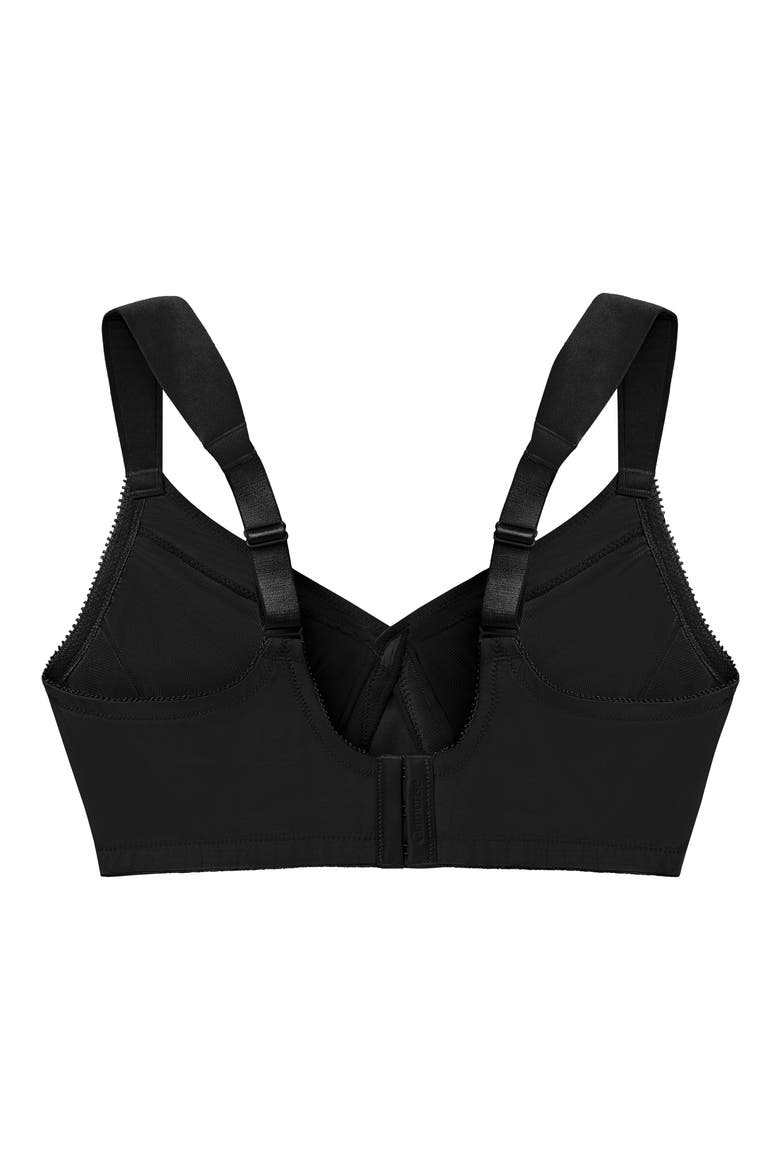 MagicLift® Seamless Support T-Shirt Bra, Alternate, color, BLACK