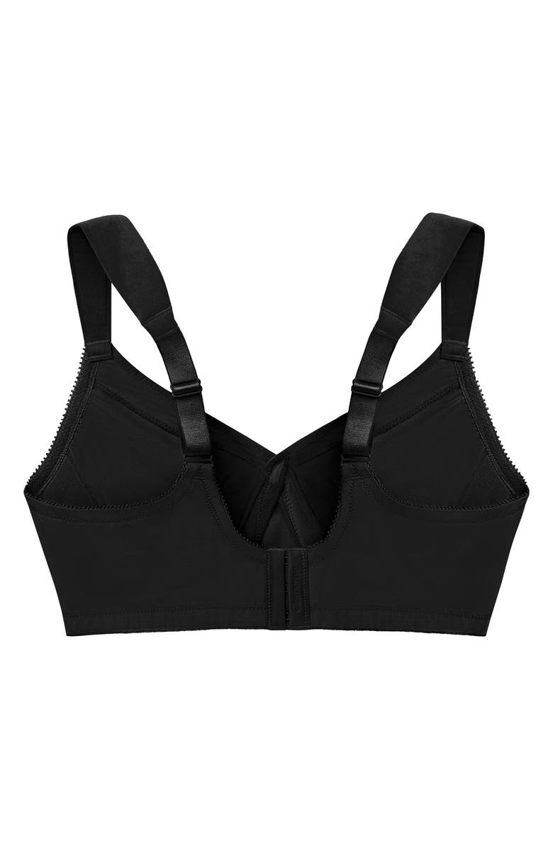 Glamorise MagicLift<sup>®</sup> Seamless Support T-Shirt Bra, Alternate, color, Black