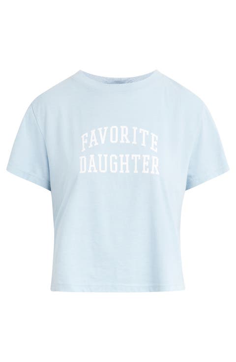 The Collegiate Logo Crop Graphic T-Shirt